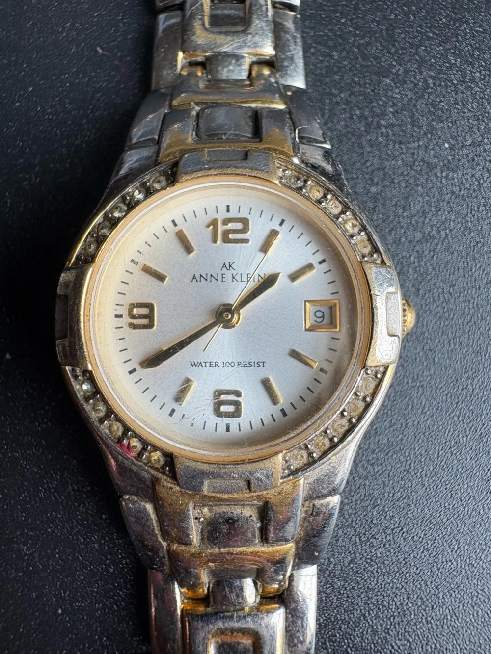 Anne Klein Two-Tone Bracelet Watch‎ in Gold and Silver